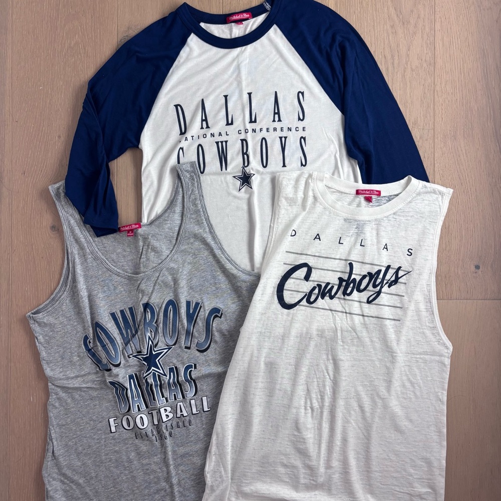 Mitchell & Ness Dallas Cowboys Top Bundle (3 Pieces)